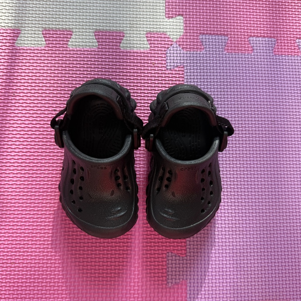 Kids Black CROCS